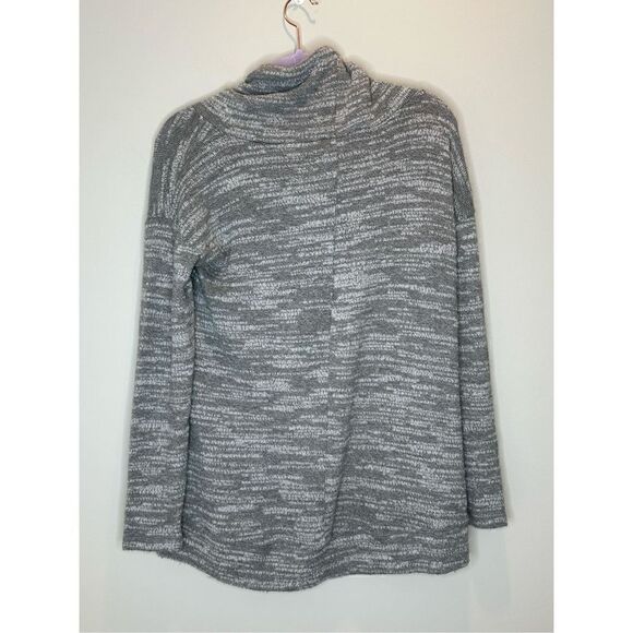 Aerie Gray Cowl Neck Sweater Size Small - Picture 3 of 5